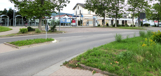 Bahbhof Ost Vorplatz